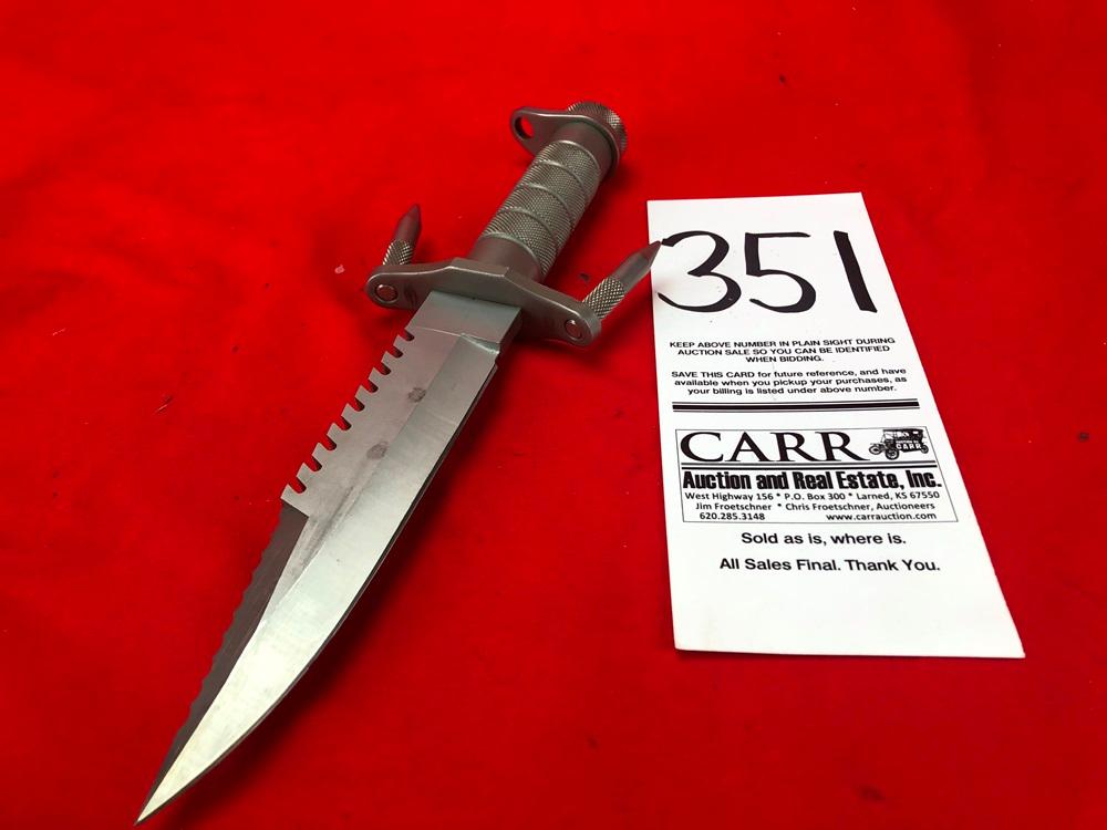 Buck Model 184 Survival Knife, 7 1/2" Bead Blast w/Sheath (Exempt)