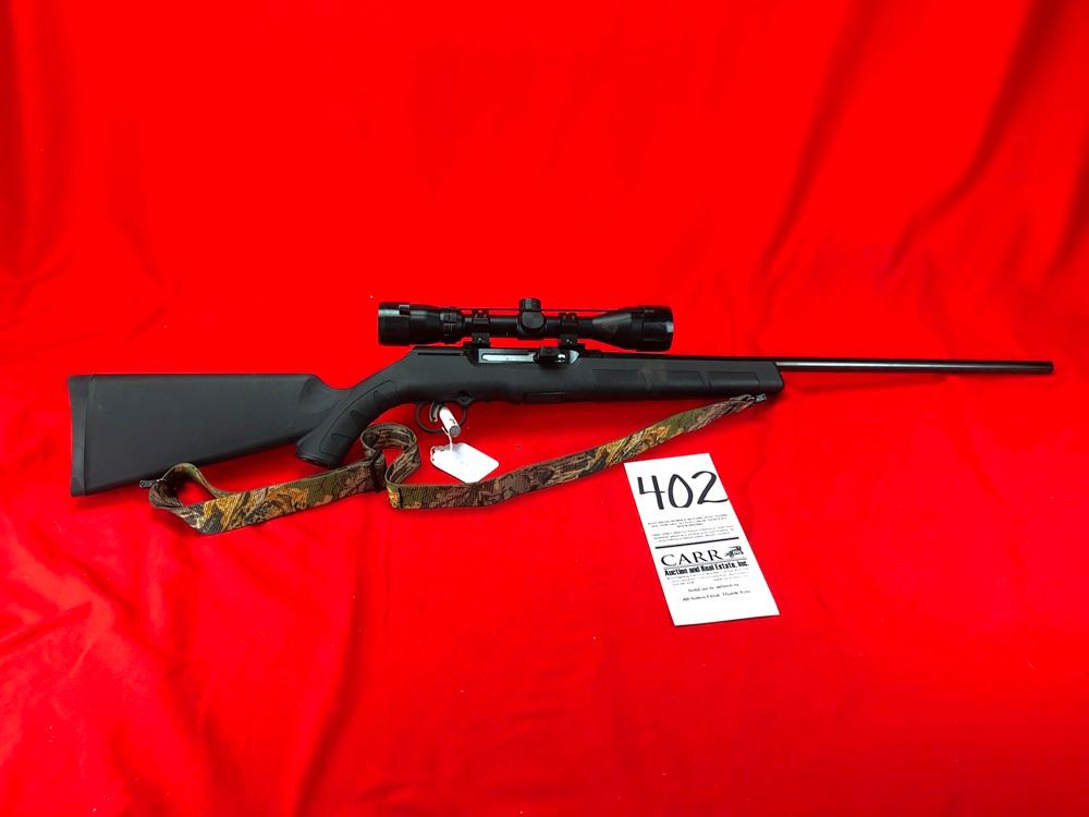 Savage A17, 17HMR-Cal. w/Bushnell 3-9x40 Scope, SN:J846842, New