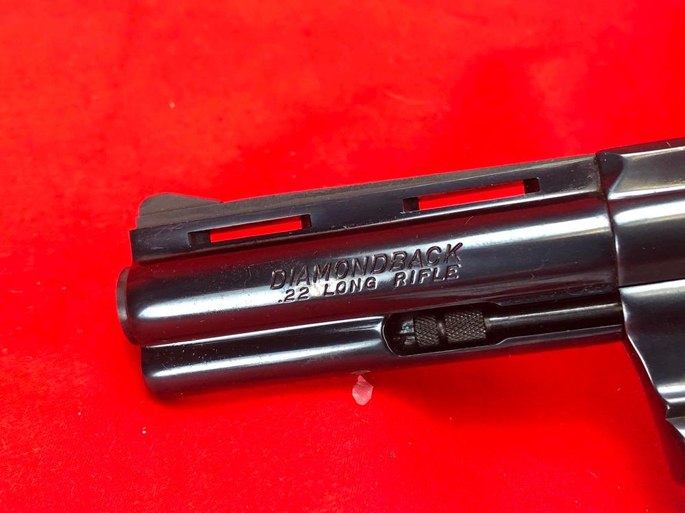 Colt Diamondback 22LR, 4" Bbl., SN:R09733 (Believed to be NIB) (Handgun)