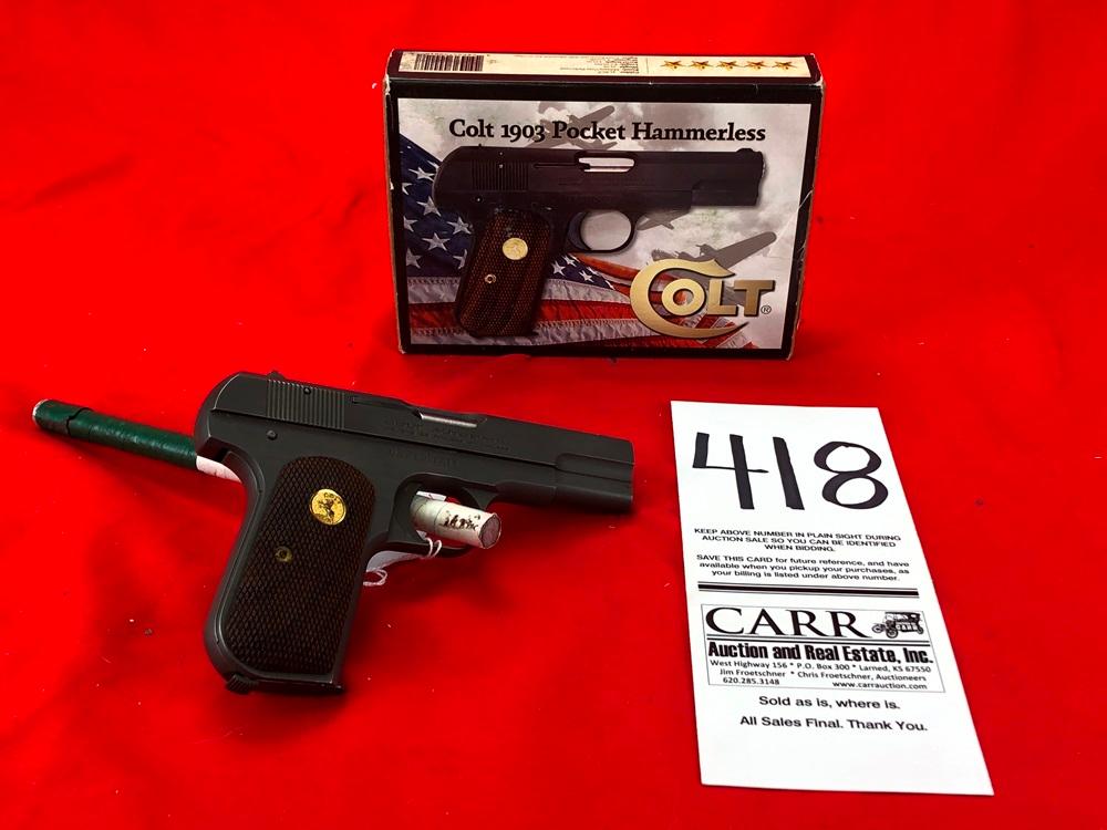 Colt 1903 Pocket Hammerless, 32 ACP, SN:GOP0132 w/Box (Handgun)