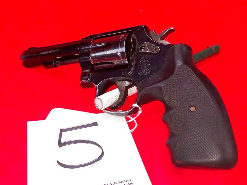 S&W 10-11, 38-Spl., 4" Bbl., SN:CCT6800 w/Holster (Handgun)