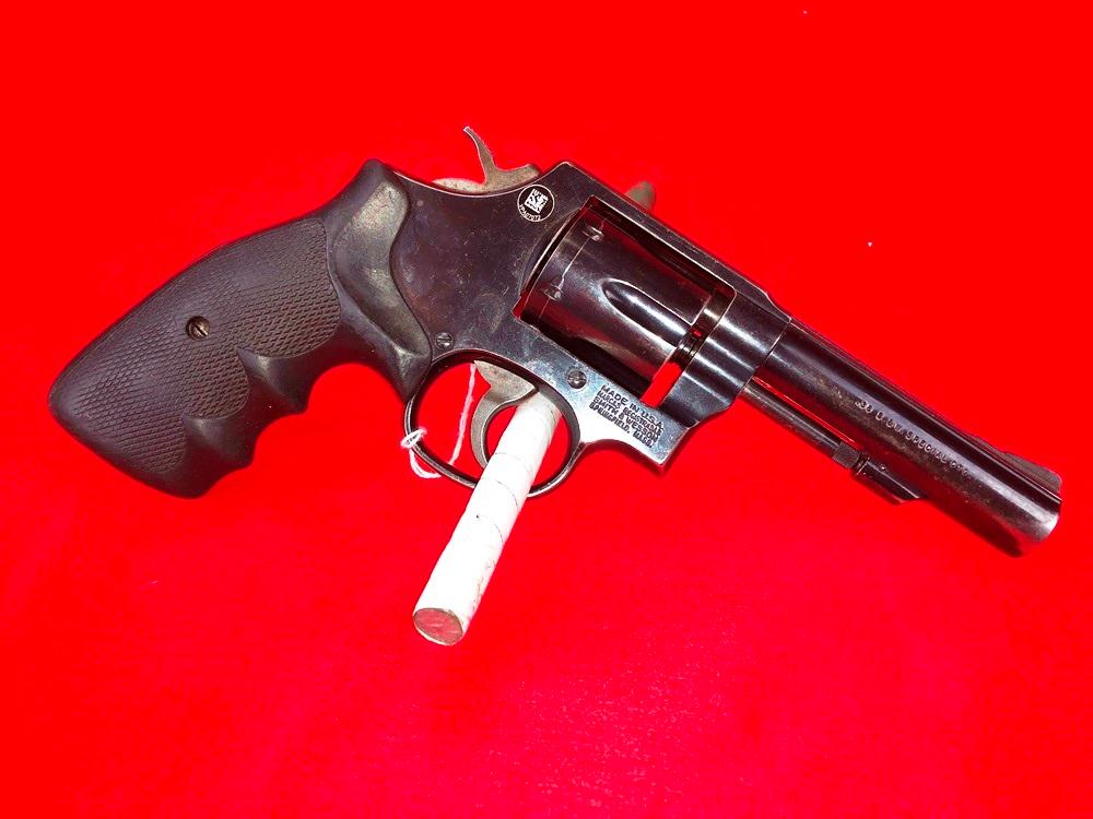 S&W 10-11, 38-Spl., 4" Bbl., SN:CCT6800 w/Holster (Handgun)