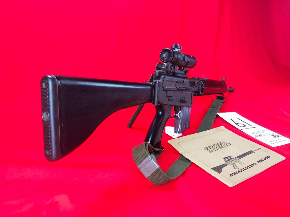 Armalite by HOWA AR-180, 5.56 mm w/Armalite 2.75x Scope, SN:S000759 w/Manual