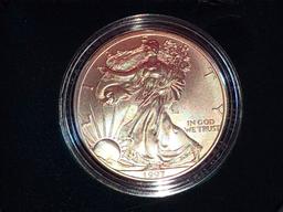 (2) 1997 American Silver Eagles (x2)