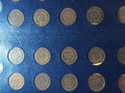 Whitman Blue Book Flying Eagle & Indian Head Cents (x1)