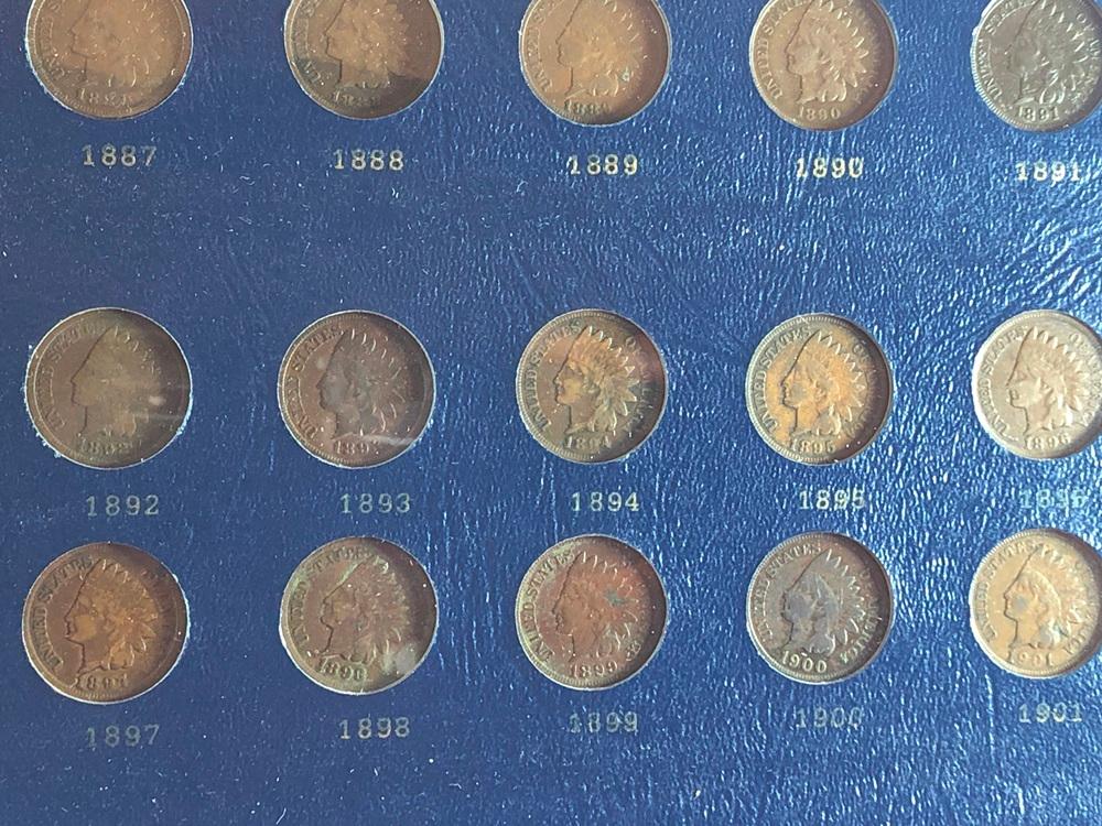 Whitman Blue Book Flying Eagle & Indian Head Cents (x1)