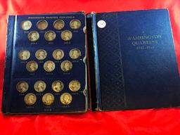 Washington Quarter Book, 1932-1964, (81) Coins (x81)