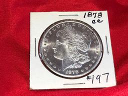 1878-CC Silver Dollar (x1)