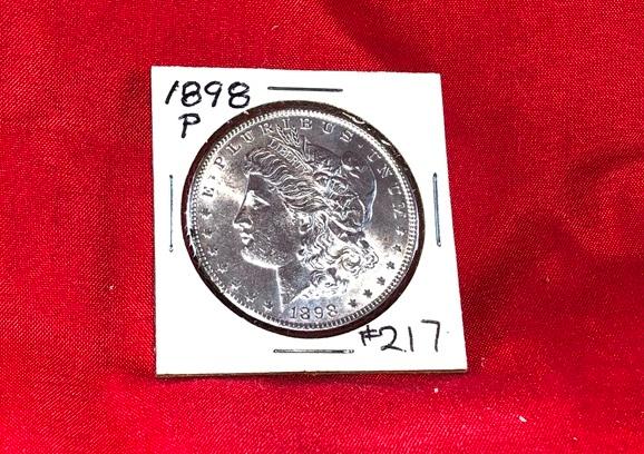 1898-P Silver Dollar (x1)