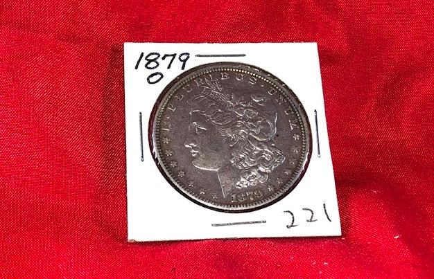 1879-O Silver Dollar (x1)