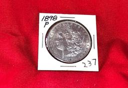 1898-P Silver Dollar (x1)