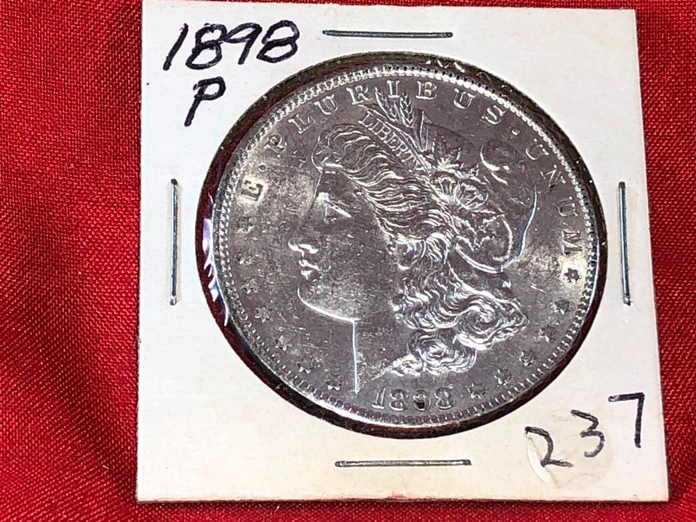 1898-P Silver Dollar (x1)