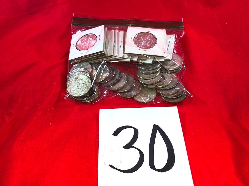 (36) 1964 Kennedy Half Dollars (x36)