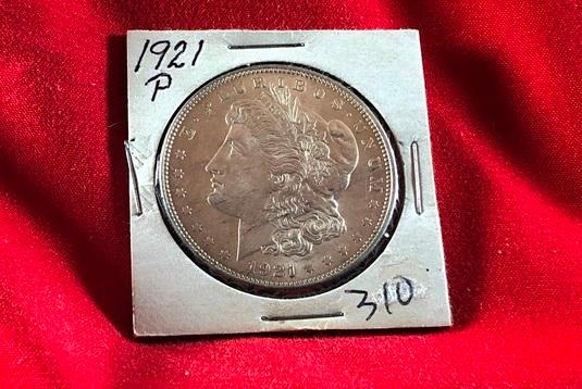 1921-P Silver Dollar (x1)