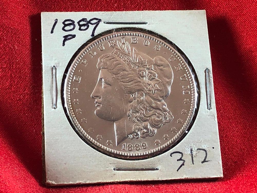 1889-P Silver Dollar (x1)