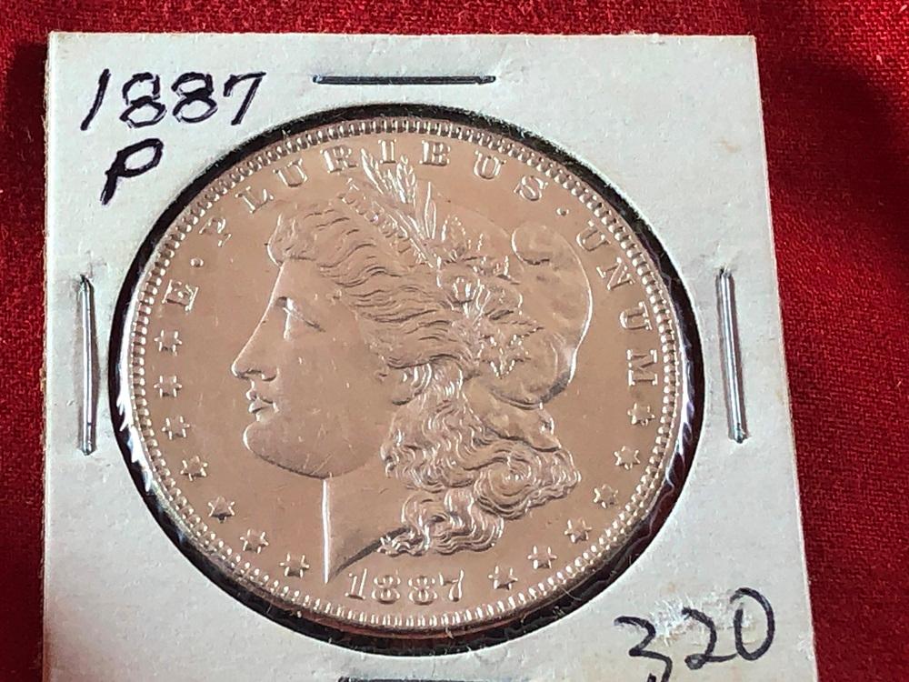 1887-P Silver Dollar (x1)