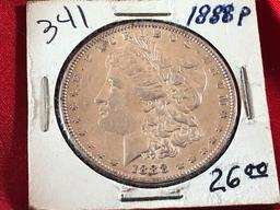 1888-P Silver Dollar (x1)