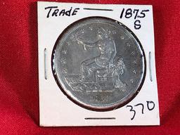 1875-S Trade Dollar (x1)
