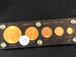 US Gold Type Set (5-Pc.) (x1)