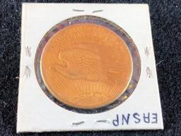 1928 $20 Gold American Eagle (x1)