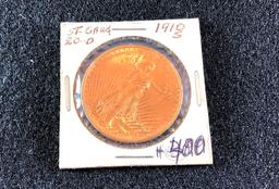 1910-S $20 Gold American Eagle (x1)