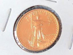 1986 1/4-Oz. Gold American Eagle (x1)