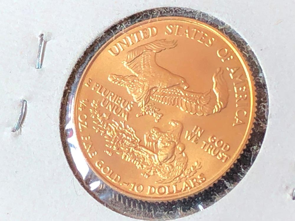 1986 1/4-Oz. Gold American Eagle (x1)