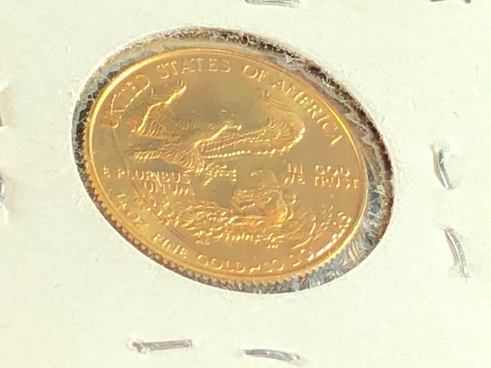 1986 1/4-Oz. Gold American Eagle (x1)