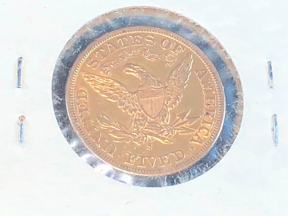 1898-S $5 Gold Liberty (x1)