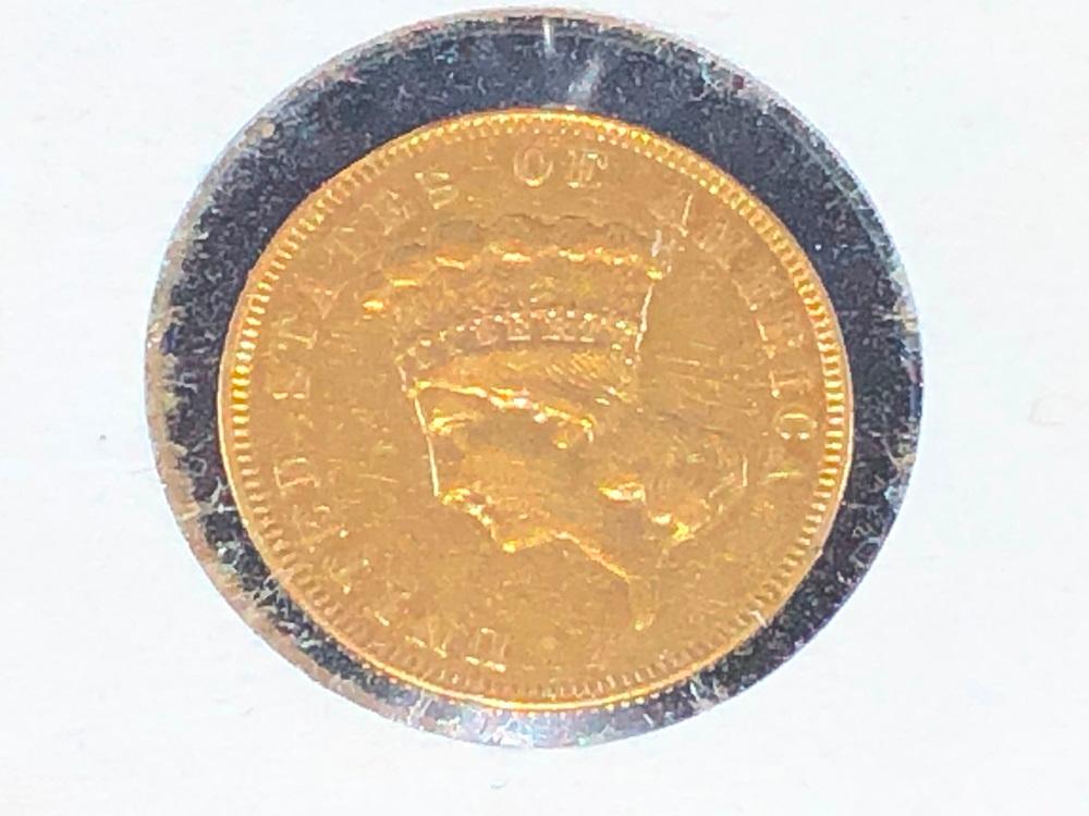 1857 $3 Gold Princess (x1)