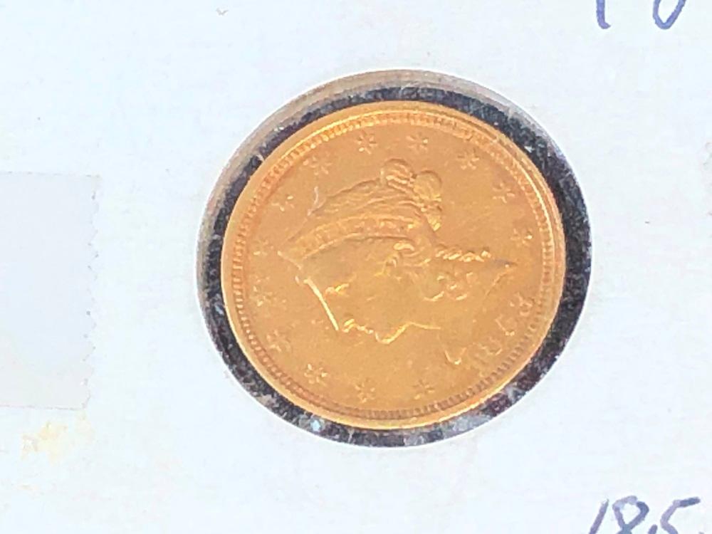 1853 $2 1/2 Gold Liberty (x1)