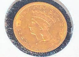 1861 $1 Gold Princess (x1)