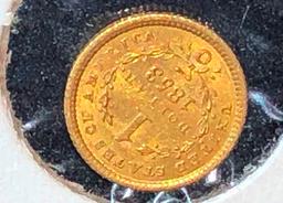 1853-O $1 Gold Liberty (x1)