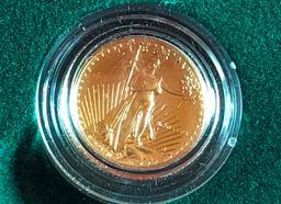 1989 $5 Gold American Eagle (x1)