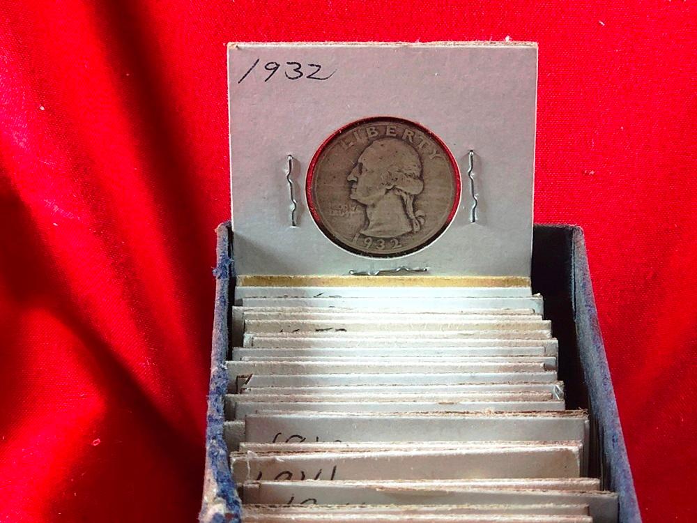 (74) Silver Washington Quarters (x75)