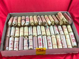 (46) Rolls Wheat Cents (x46)