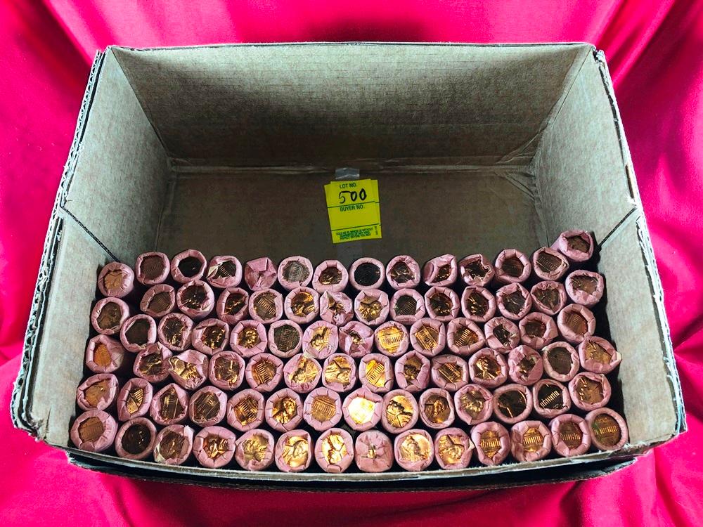 (82) Rolls Lincoln Memorial Cents (x82)