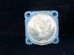 (17) 1883-O Morgan Silver Dollars, AU (x17)