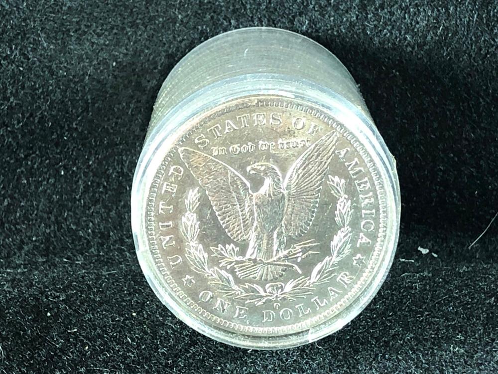 (20) 1884-O Morgan Silver Dollars, AU (x20)