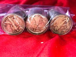 (60) Walking Liberty Half Dollars (x60)