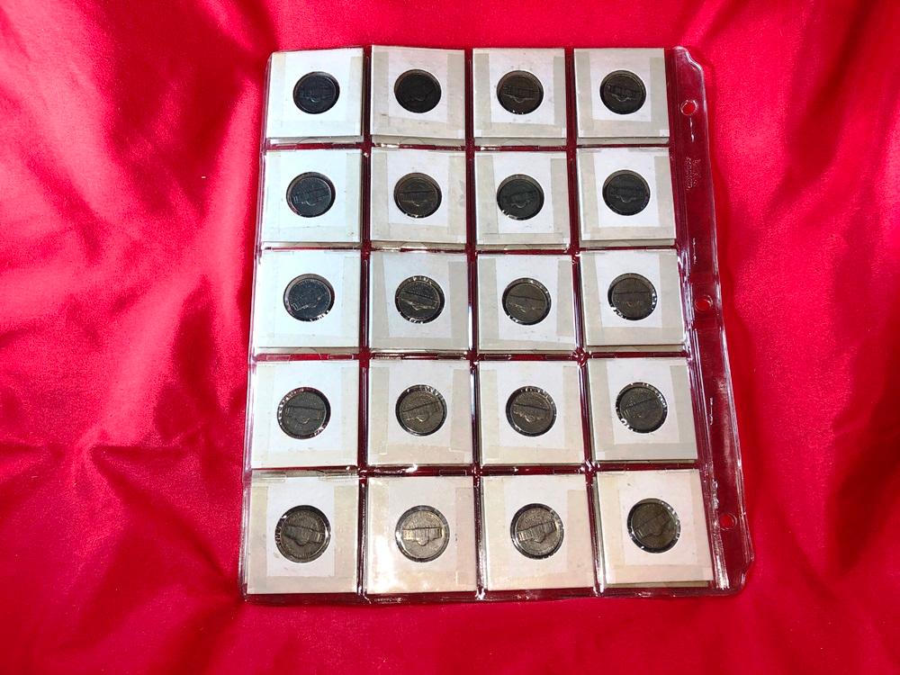 (40) 1940's-50's Jefferson Nickels (x1)