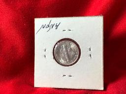 1936 Mercury Dime, AU (x1)