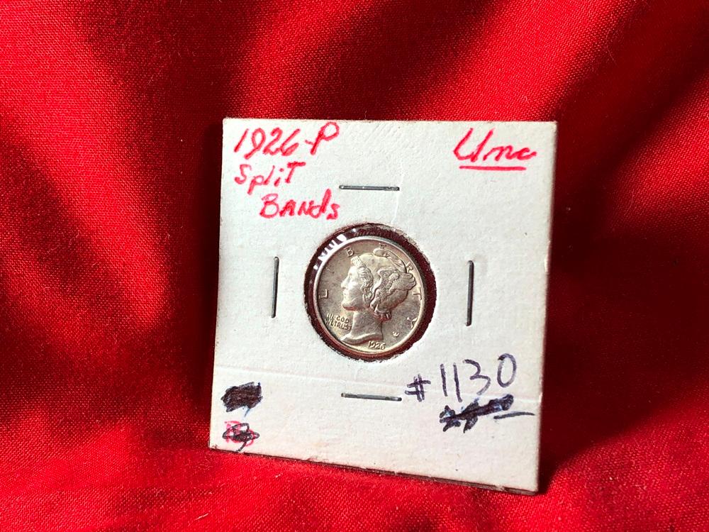 1926-P Mercury Dime, Unc. (x1)