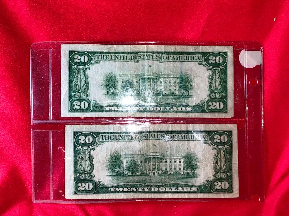 (2) $20 Bills (x1)