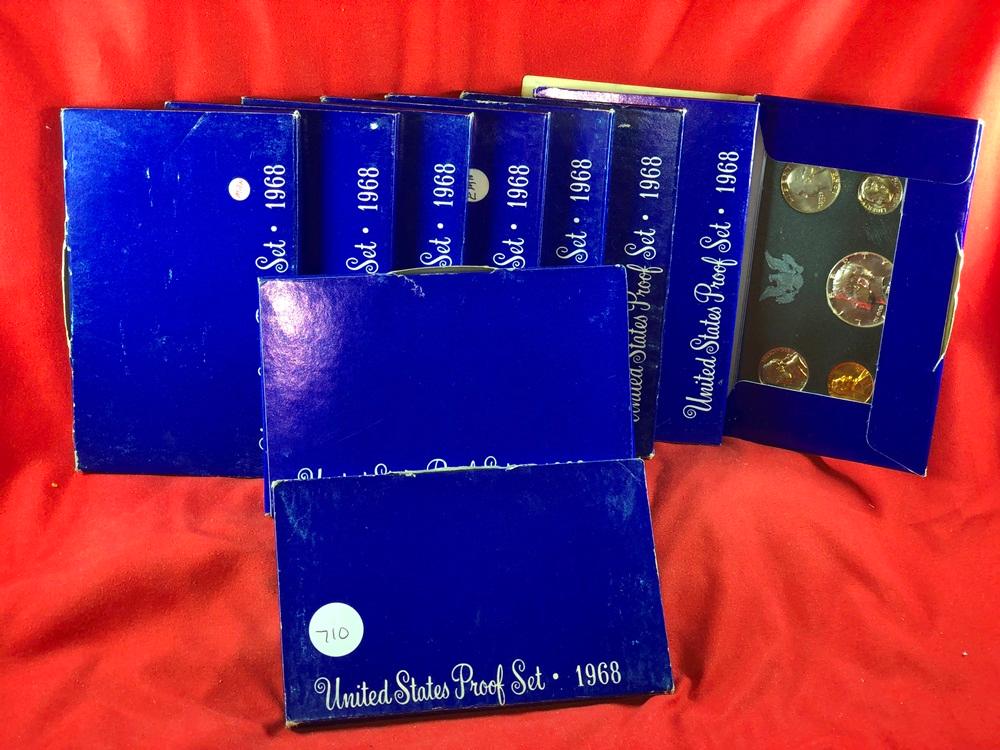 (10) 1968 Proof Sets (x10)