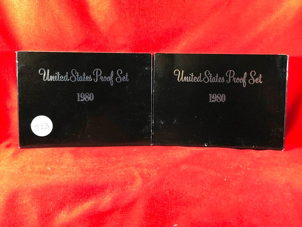 (2) 1980 Proof Sets (x2)