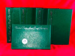 (5) 1994-1998 Proof Sets (x5)