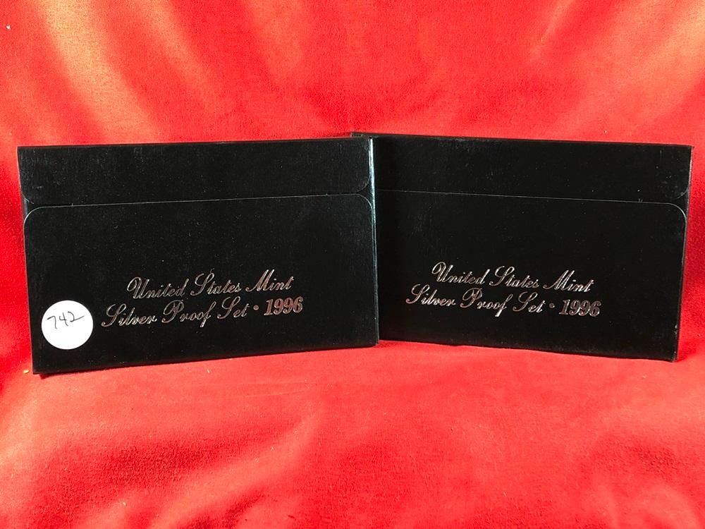 (2) 1996 Silver Proof Sets (2)