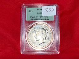 1923 Peace MS62 PCGS (x1)