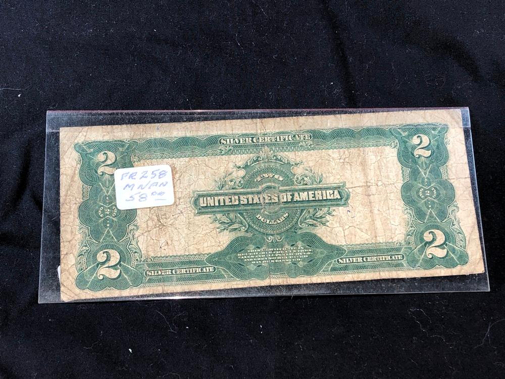 1899 $2 Bill, Blue Seal (x1)